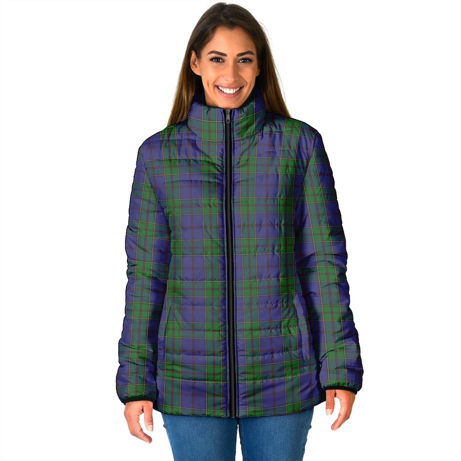 Strachan Tartan Padded Jacket - Tartan Vibes Clothing