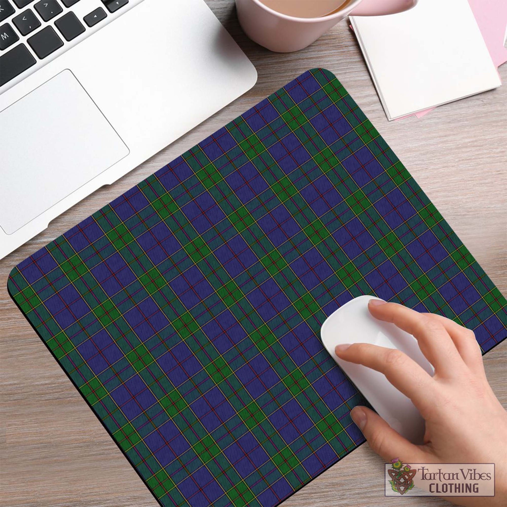 Tartan Vibes Clothing Strachan Tartan Mouse Pad