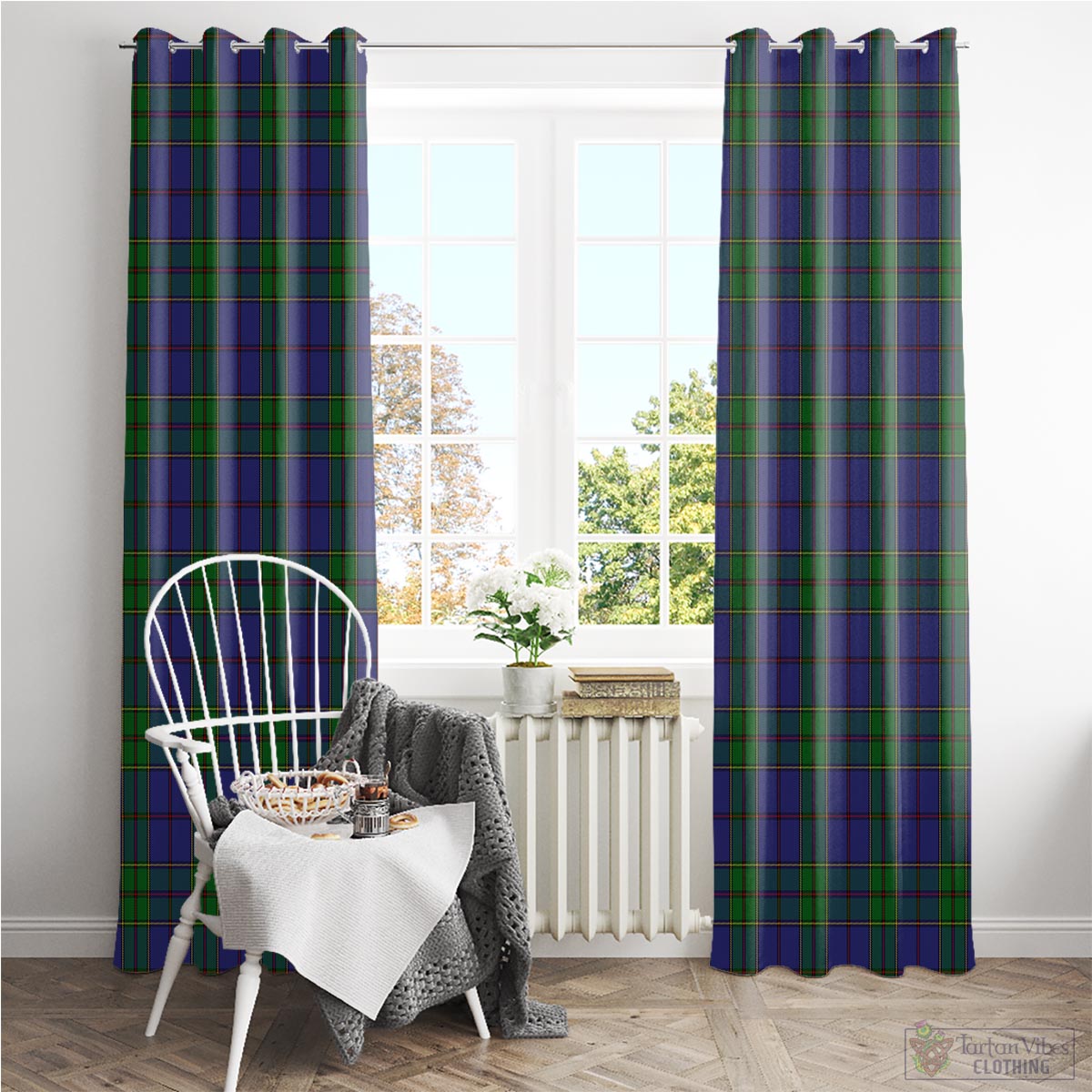 Strachan Tartan Window Curtain - Tartan Vibes Clothing