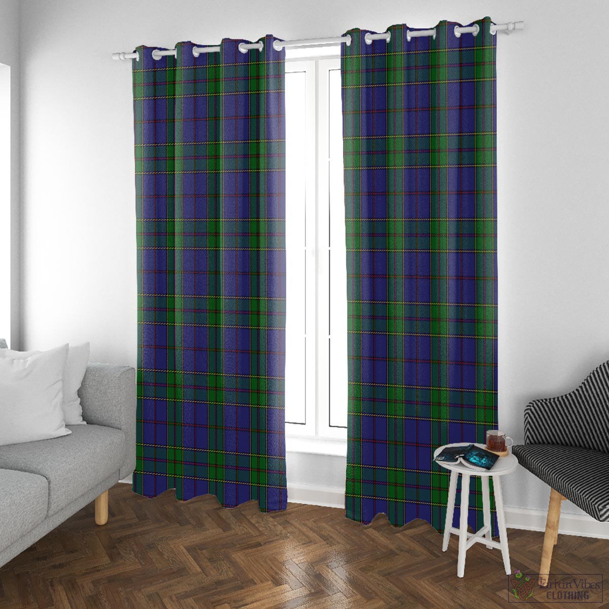 Strachan Tartan Window Curtain - Tartan Vibes Clothing