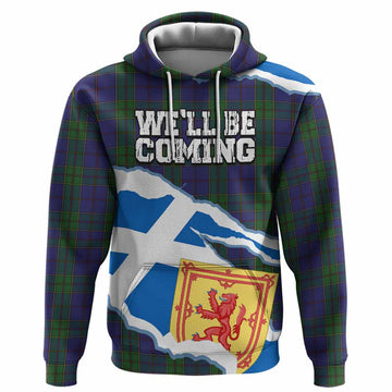 Strachan Scotland Football Tartan Hoodie We'll Be Coming