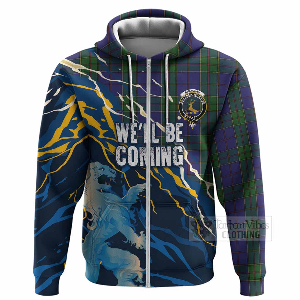 Strachan Scotland Tartan Hoodie WC2026 Football - We'll Be Coming
