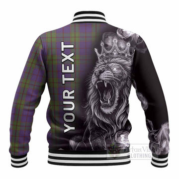 Strachan Tartan Baseball Jacket Roaring Lion Heritage