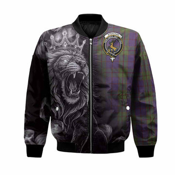 Strachan Tartan Bomber Jacket Roaring Lion Heritage