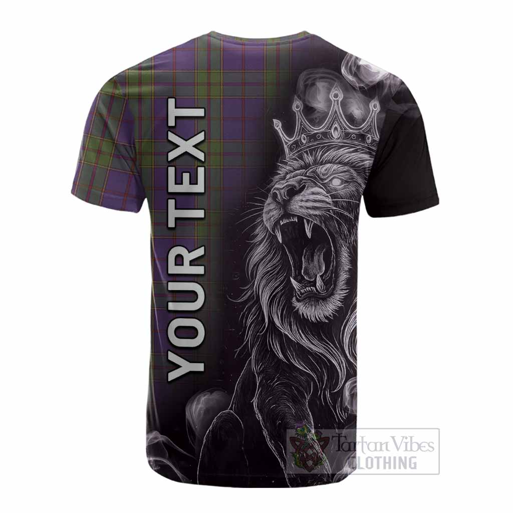 Strachan Tartan Cotton T-shirt Roaring Lion Heritage