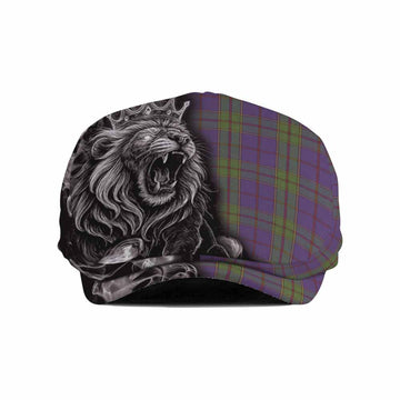 Strachan Tartan Flat Cap, Jeff Cap Roaring Lion Heritage