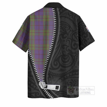 Strachan Tartan Hawaiian Shirt New Zealand Pattern Unique Zipper Stylized