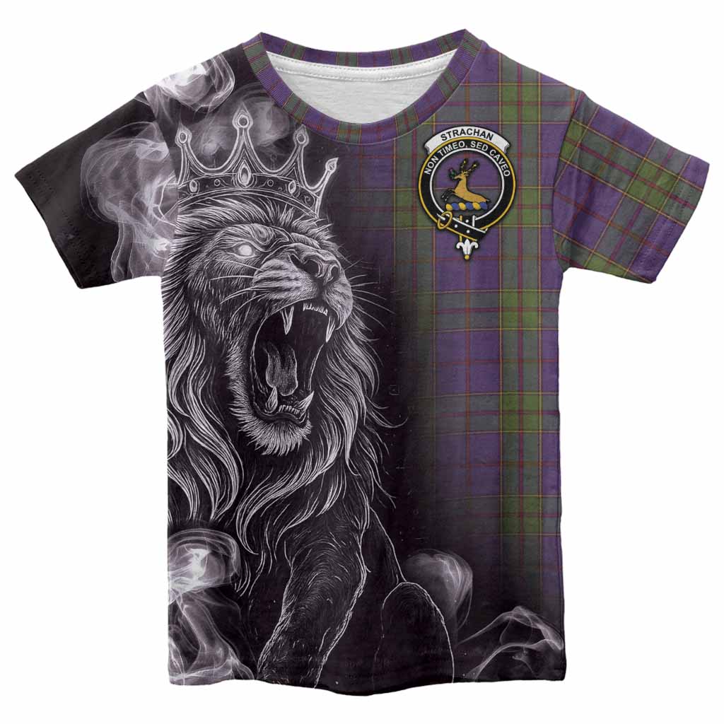 Strachan Tartan Kid T-shirt Roaring Lion Heritage