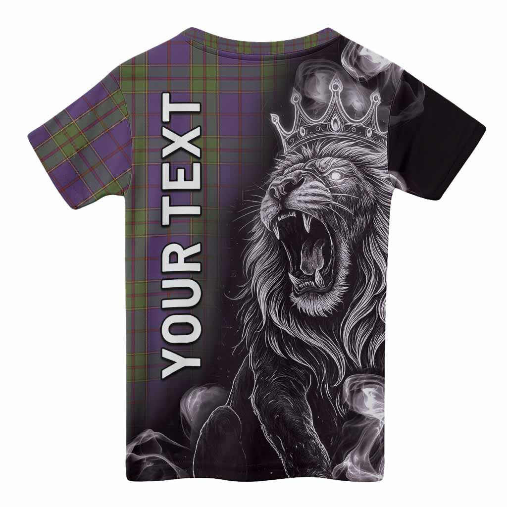 Strachan Tartan Kid T-shirt Roaring Lion Heritage