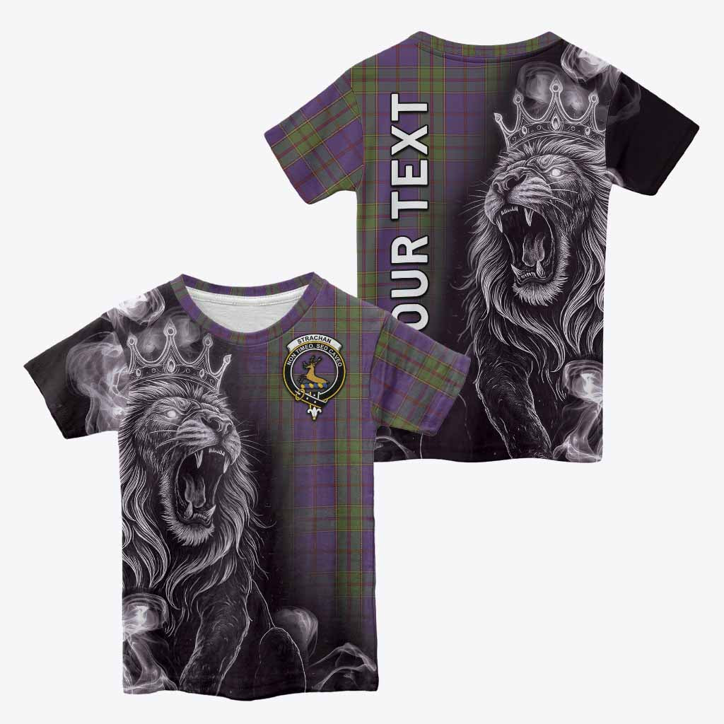 Strachan Tartan Kid T-shirt Roaring Lion Heritage