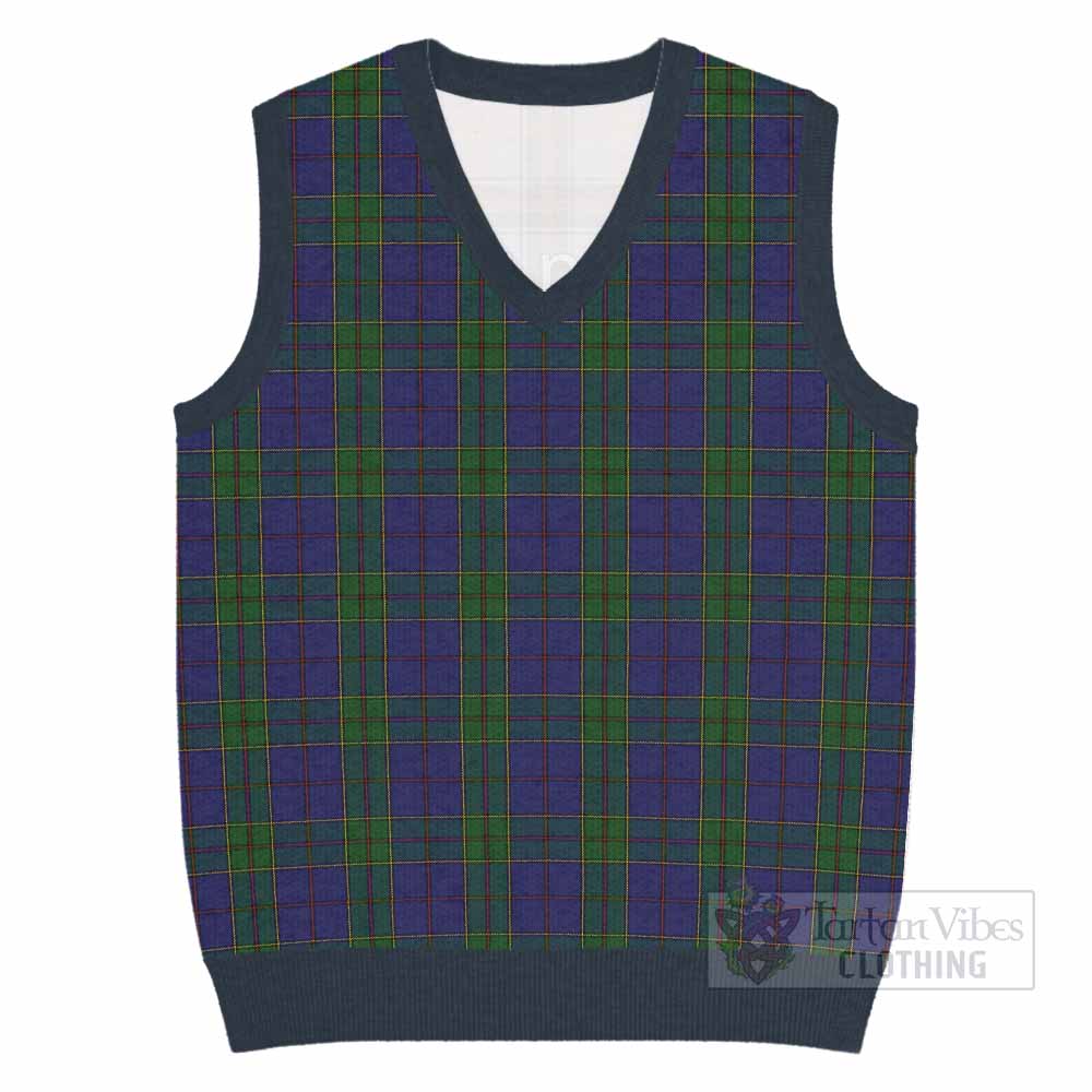 Strachan Tartan Knitted V-Neck Vest - Tartan Vibes Clothing