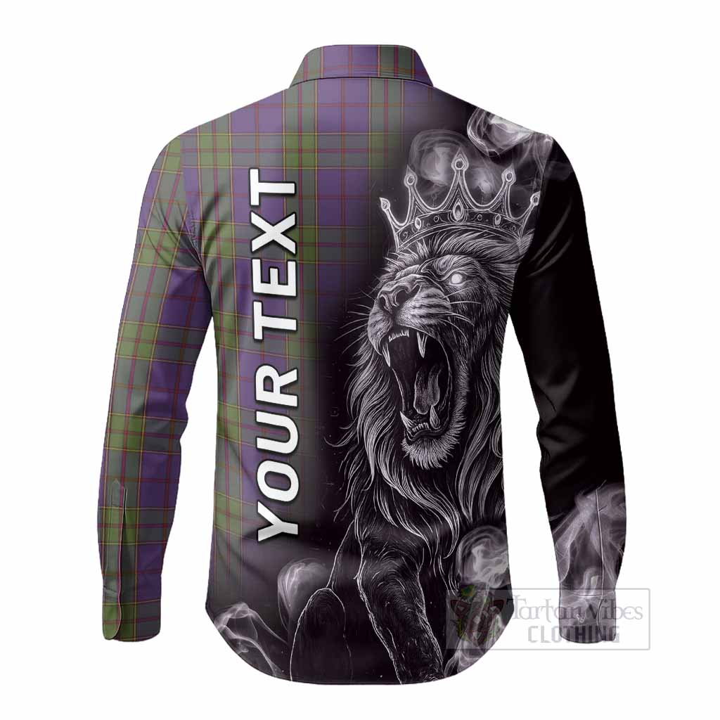 Strachan Tartan Long Sleeve Button Shirts Roaring Lion Heritage