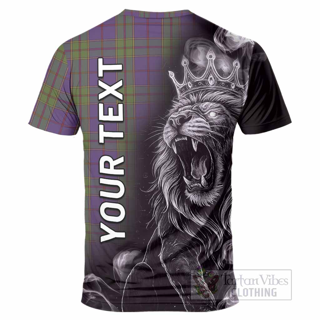 Strachan Tartan T-Shirt Roaring Lion Heritage