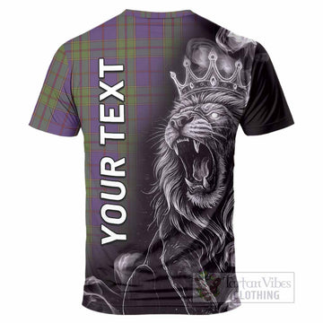Strachan Tartan T-Shirt Roaring Lion Heritage