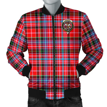 Straiton Tartan Bomber Jacket with Family Crest