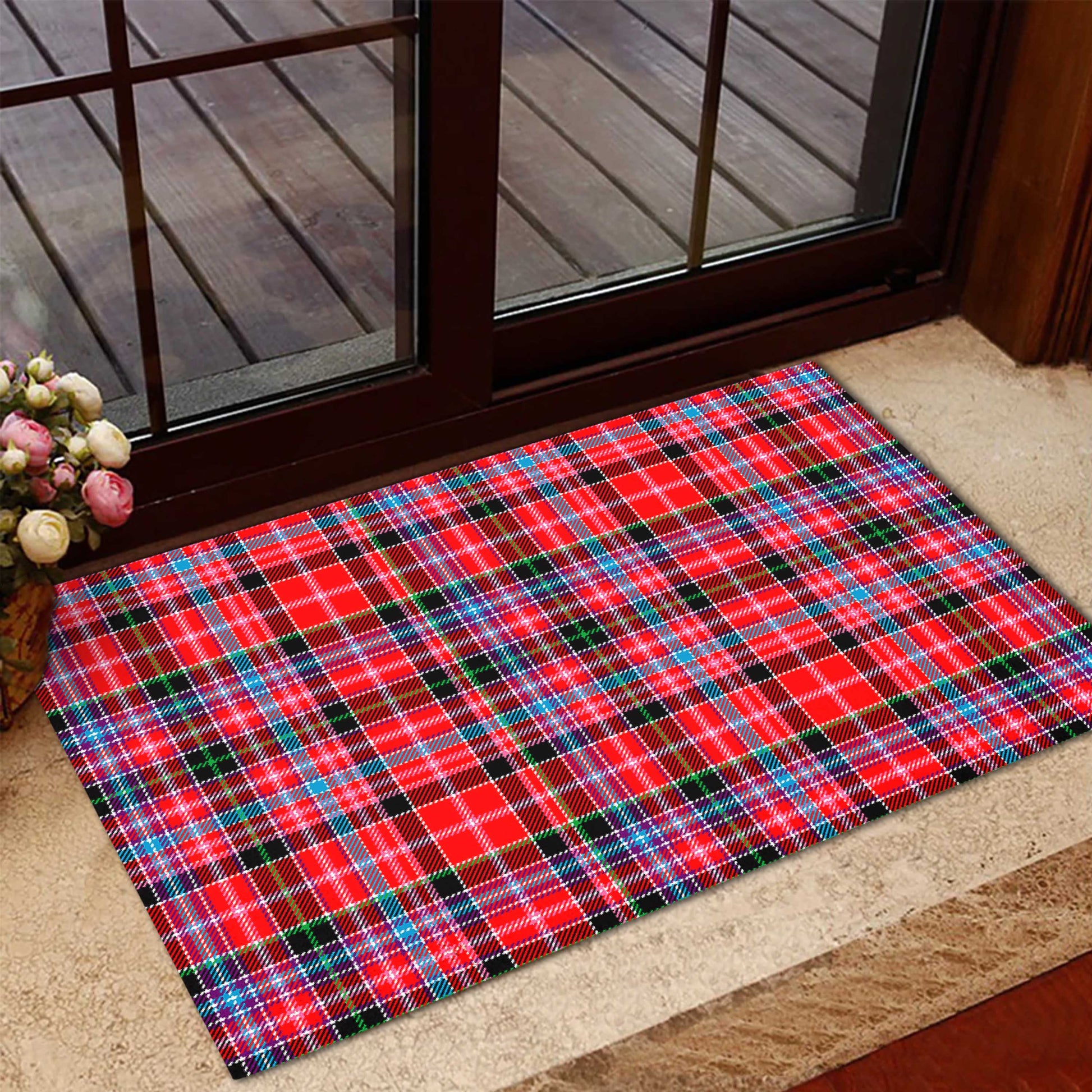 Straiton Tartan Door Mat - Tartanvibesclothing Shop