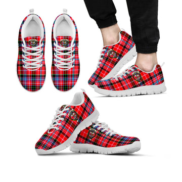 Straiton Tartan Sneakers with Family Crest
