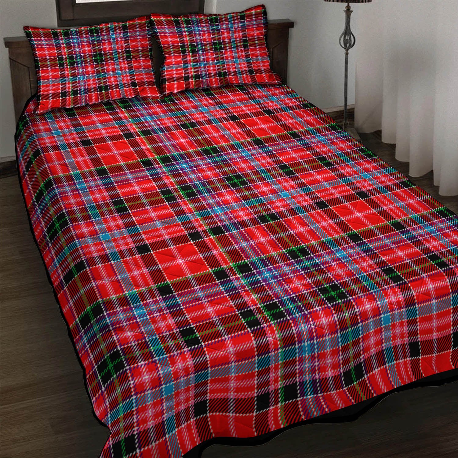 Straiton Tartan Quilt Bed Set - Tartan Vibes Clothing