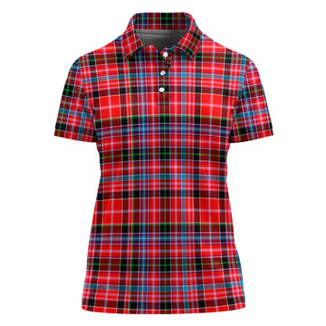 Straiton Tartan Polo Shirt For Women - Tartan Vibes Clothing