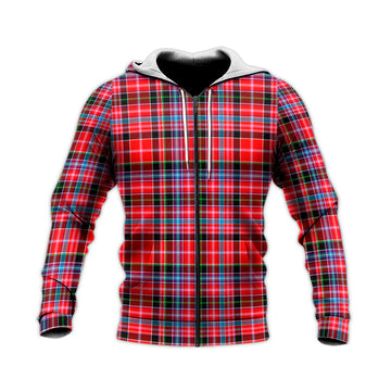 Straiton Tartan Knitted Hoodie