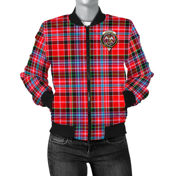 Straiton Tartan Bomber Jacket with Family Crest