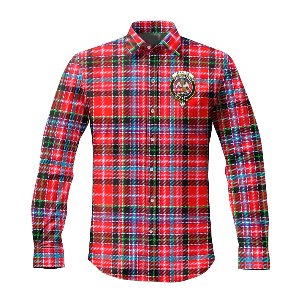 straiton-tartan-long-sleeve-button-up-shirt-with-family-crest
