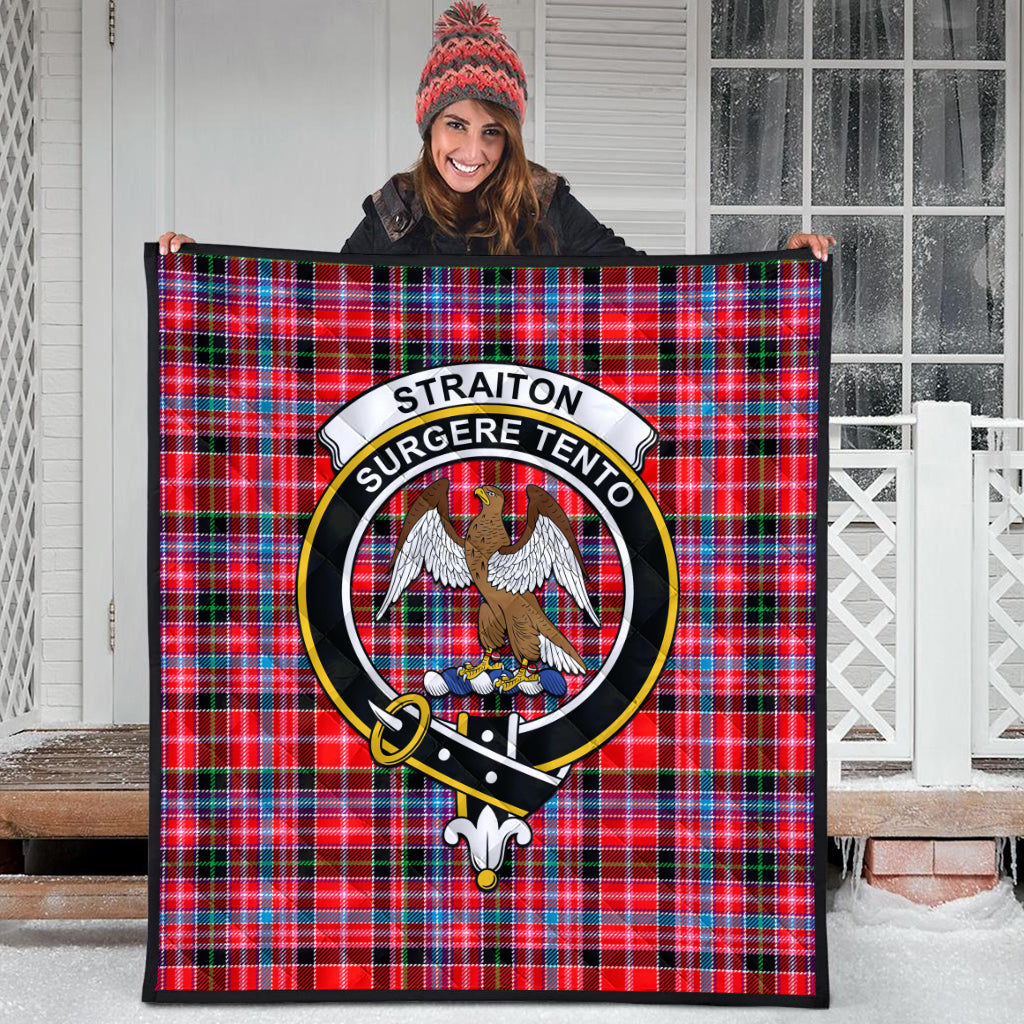 straiton-tartan-quilt-with-family-crest