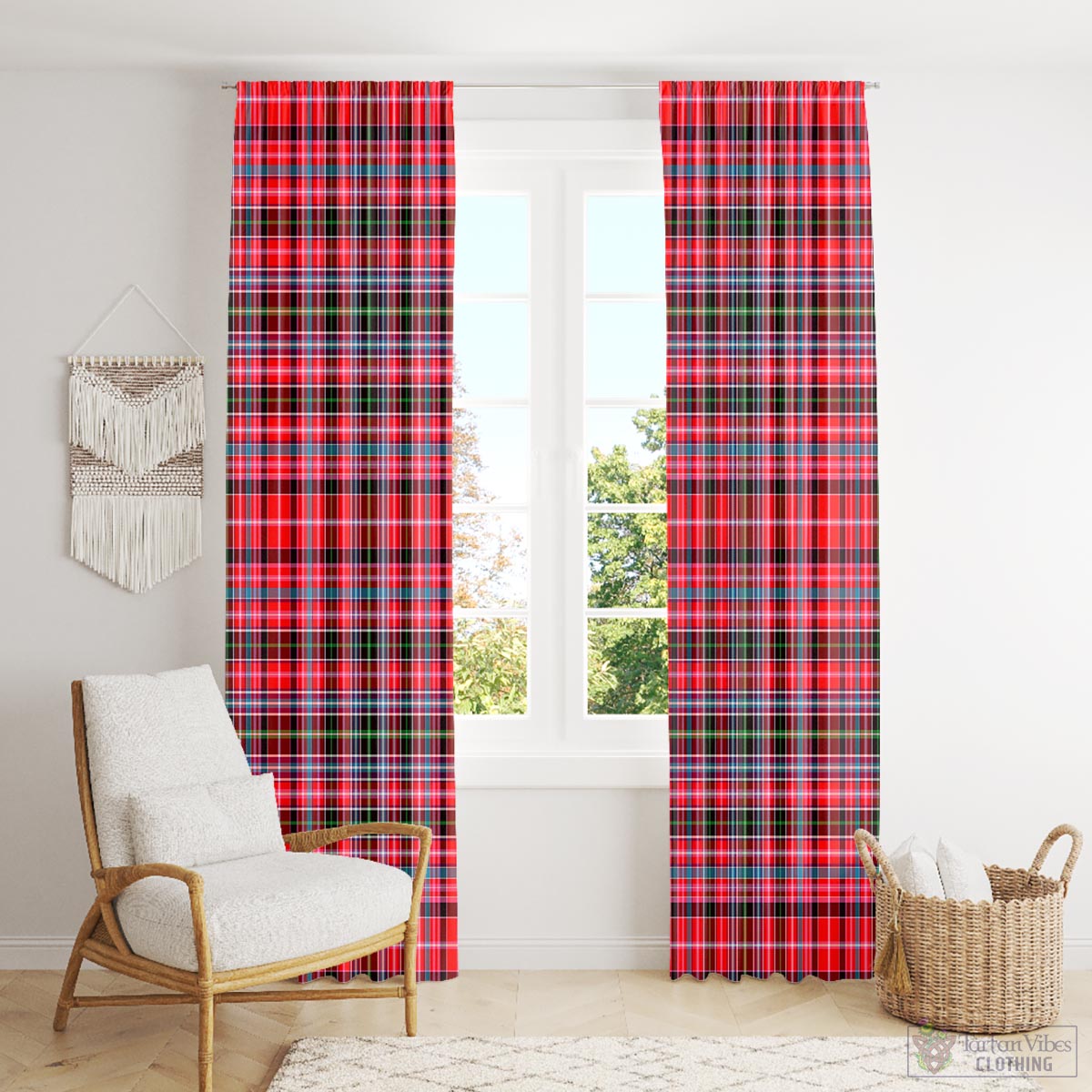 Straiton Tartan Window Curtain