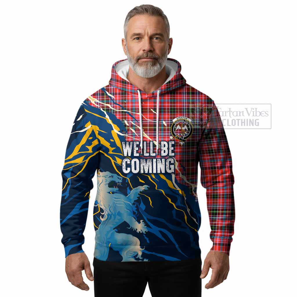 Straiton Scotland Tartan Hoodie WC2026 Football - We'll Be Coming