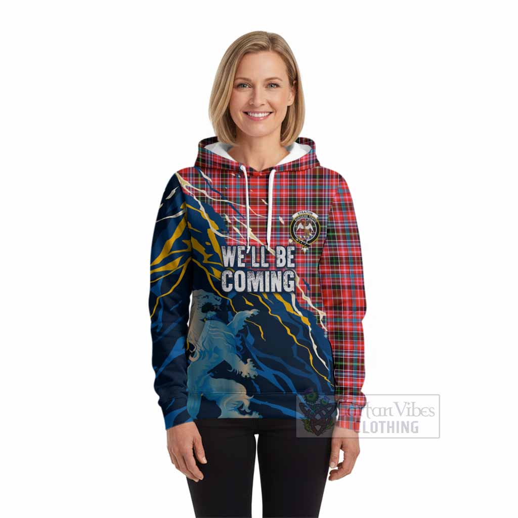 Straiton Scotland Tartan Hoodie WC2026 Football - We'll Be Coming