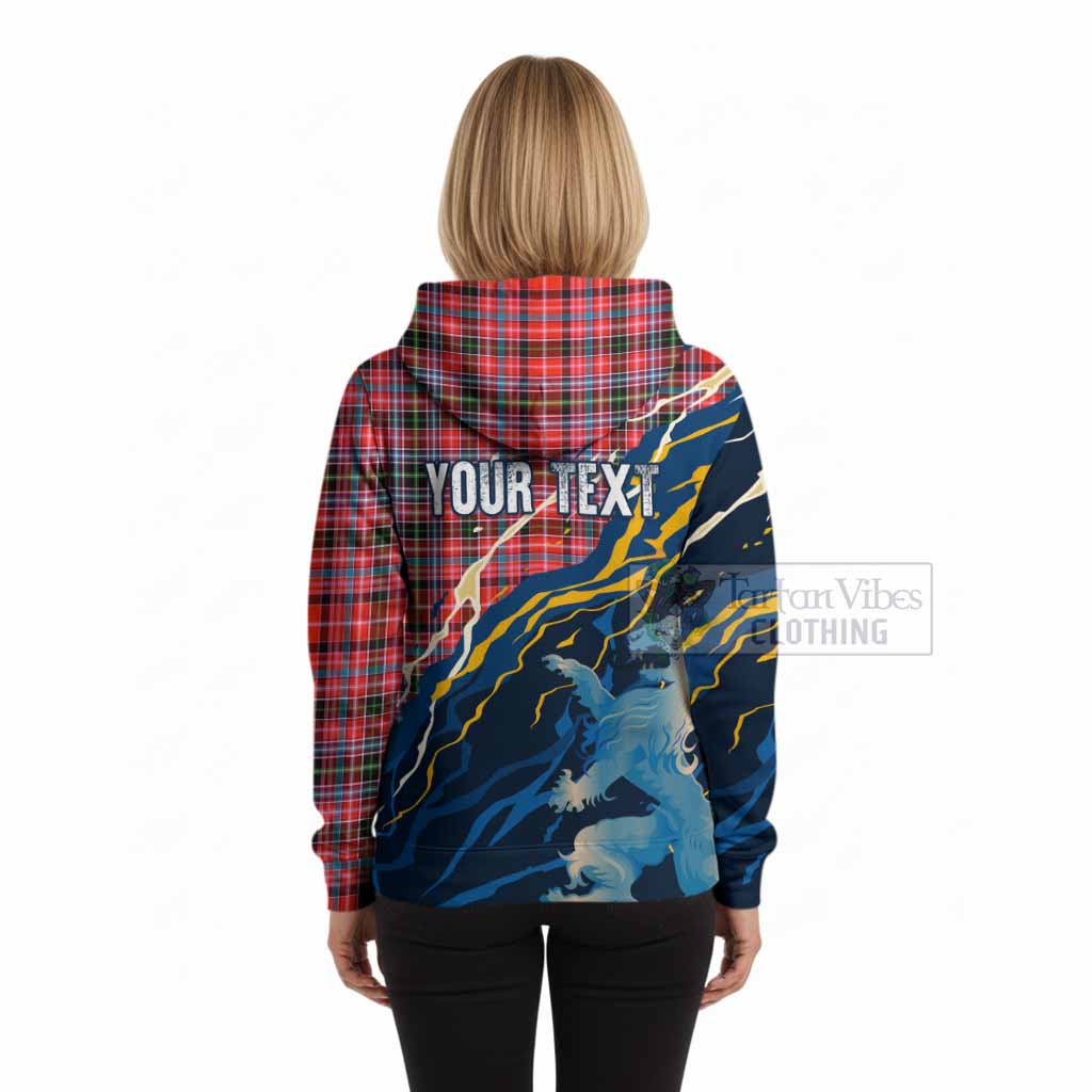 Straiton Scotland Tartan Hoodie WC2026 Football - We'll Be Coming
