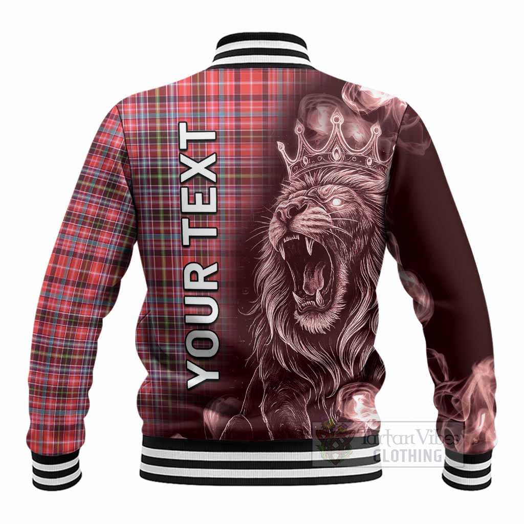 Straiton Tartan Baseball Jacket Roaring Lion Heritage