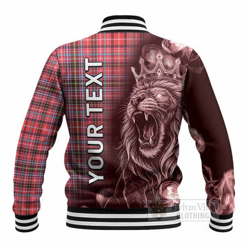 Straiton Tartan Baseball Jacket Roaring Lion Heritage
