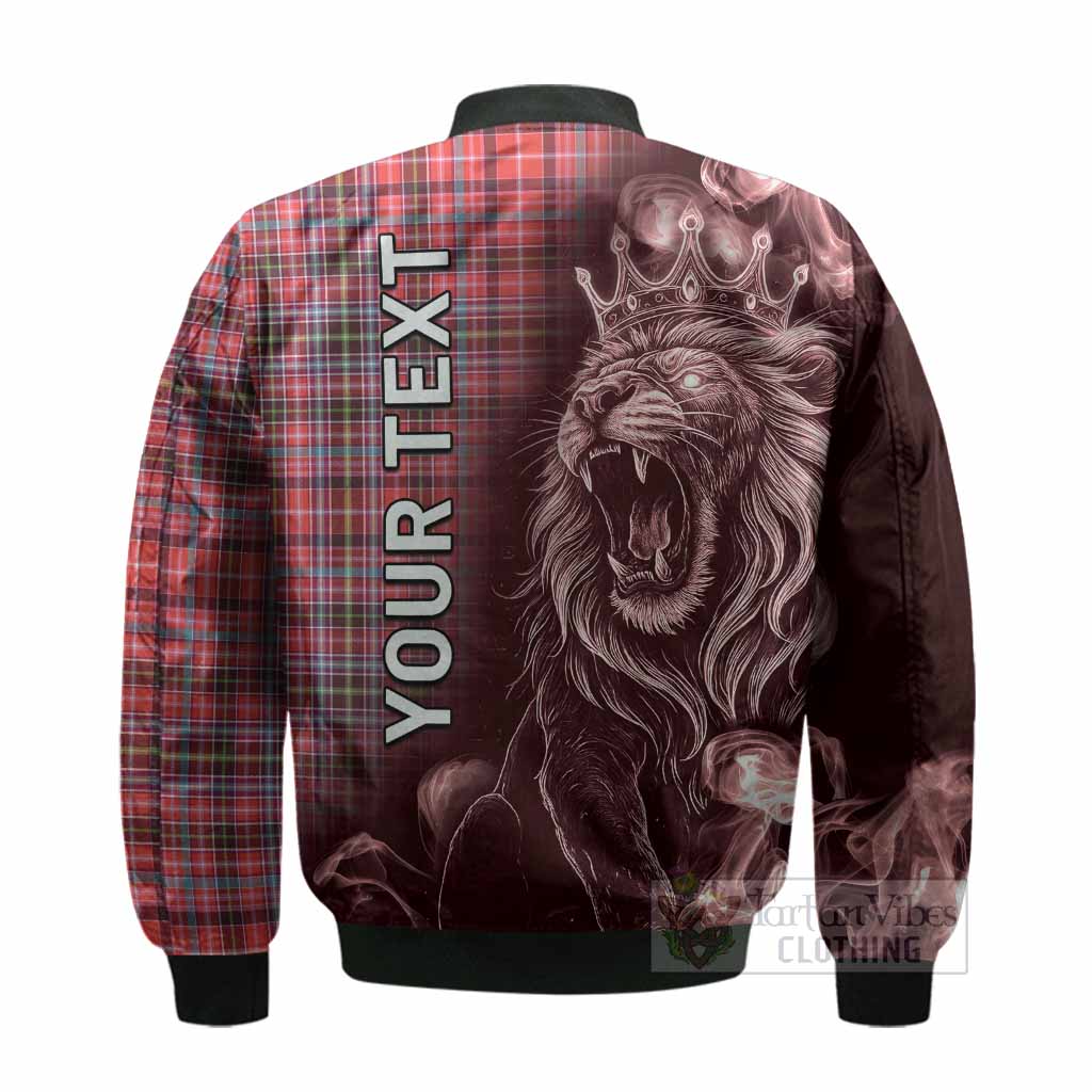 Straiton Tartan Bomber Jacket Roaring Lion Heritage