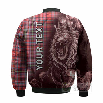 Straiton Tartan Bomber Jacket Roaring Lion Heritage