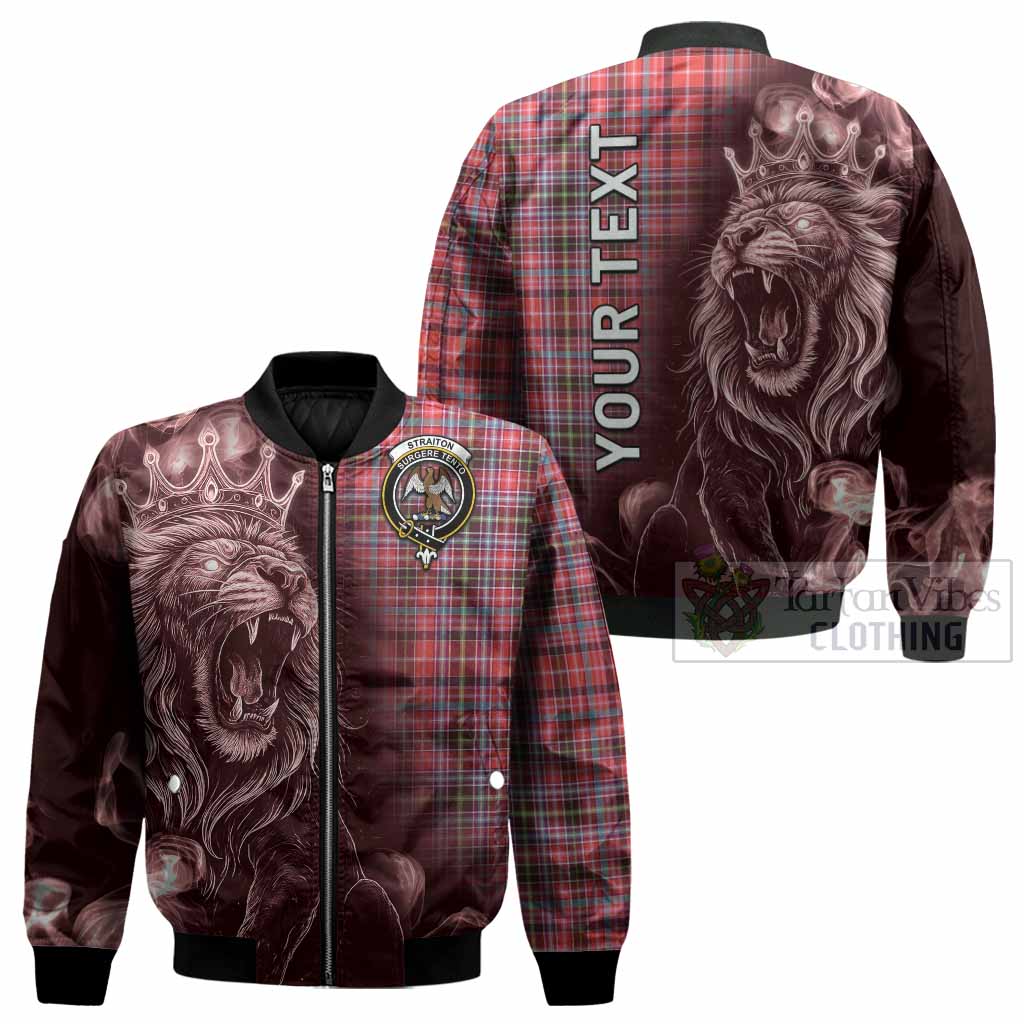 Straiton Tartan Bomber Jacket Roaring Lion Heritage