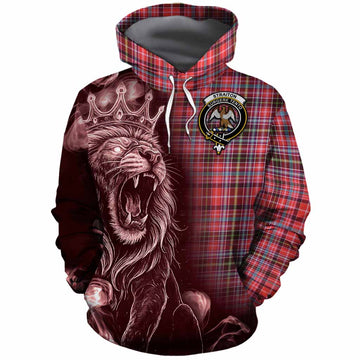 Straiton Tartan Cotton Hoodie Roaring Lion Heritage