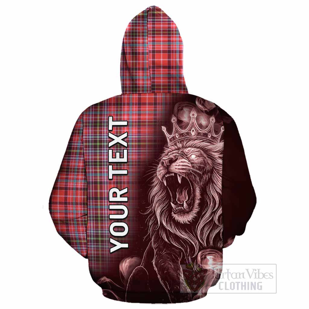 Straiton Tartan Cotton Hoodie Roaring Lion Heritage