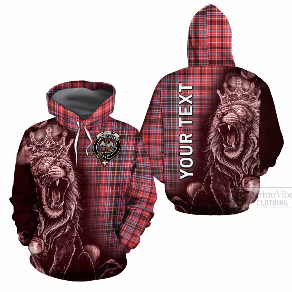 Straiton Tartan Cotton Hoodie Roaring Lion Heritage