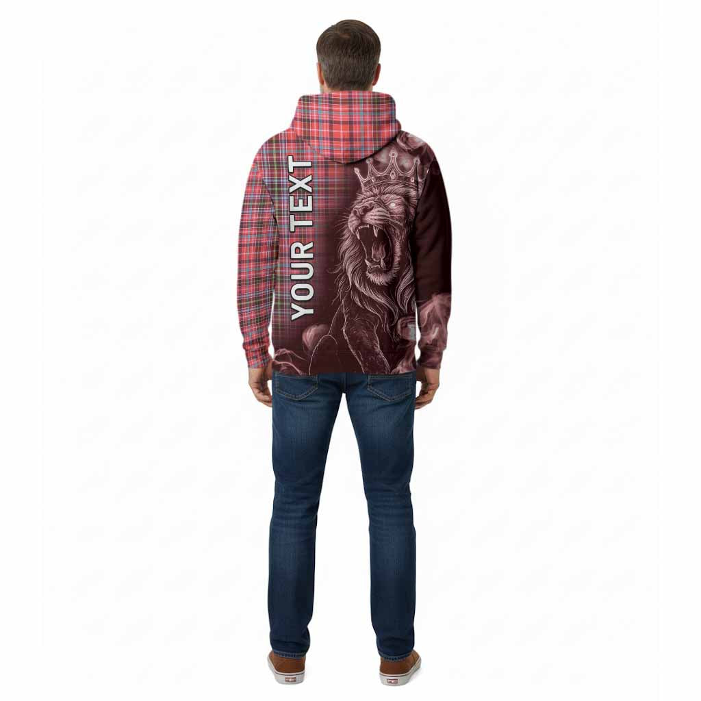 Straiton Tartan Cotton Hoodie Roaring Lion Heritage