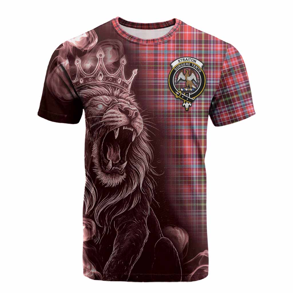 Straiton Tartan Cotton T-shirt Roaring Lion Heritage