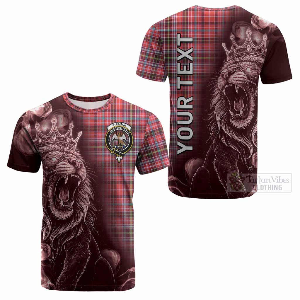 Straiton Tartan Cotton T-shirt Roaring Lion Heritage
