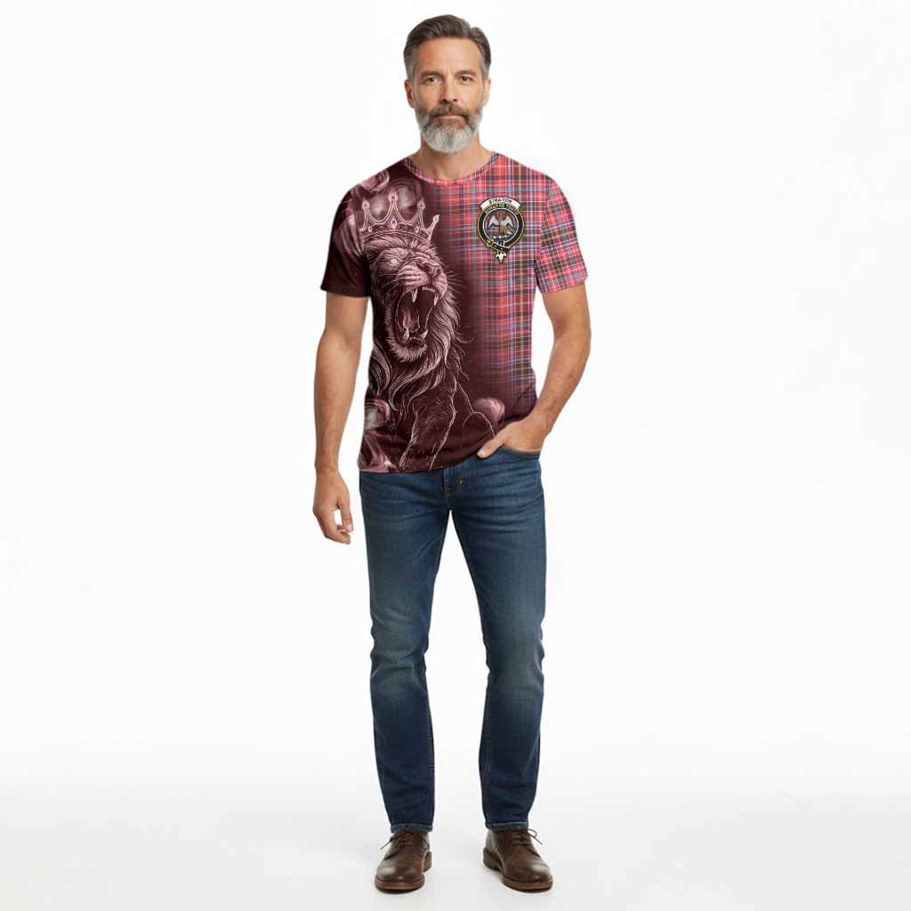Straiton Tartan Cotton T-shirt Roaring Lion Heritage