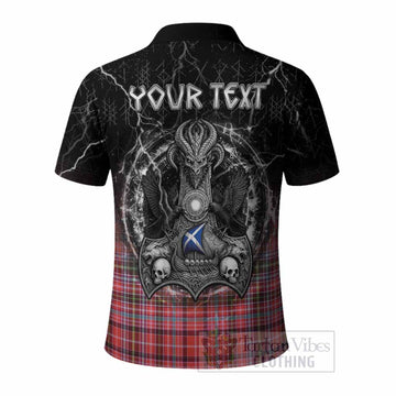 Straiton Tartan Crest Polo Shirt Celtic Odin's Raven Legacy
