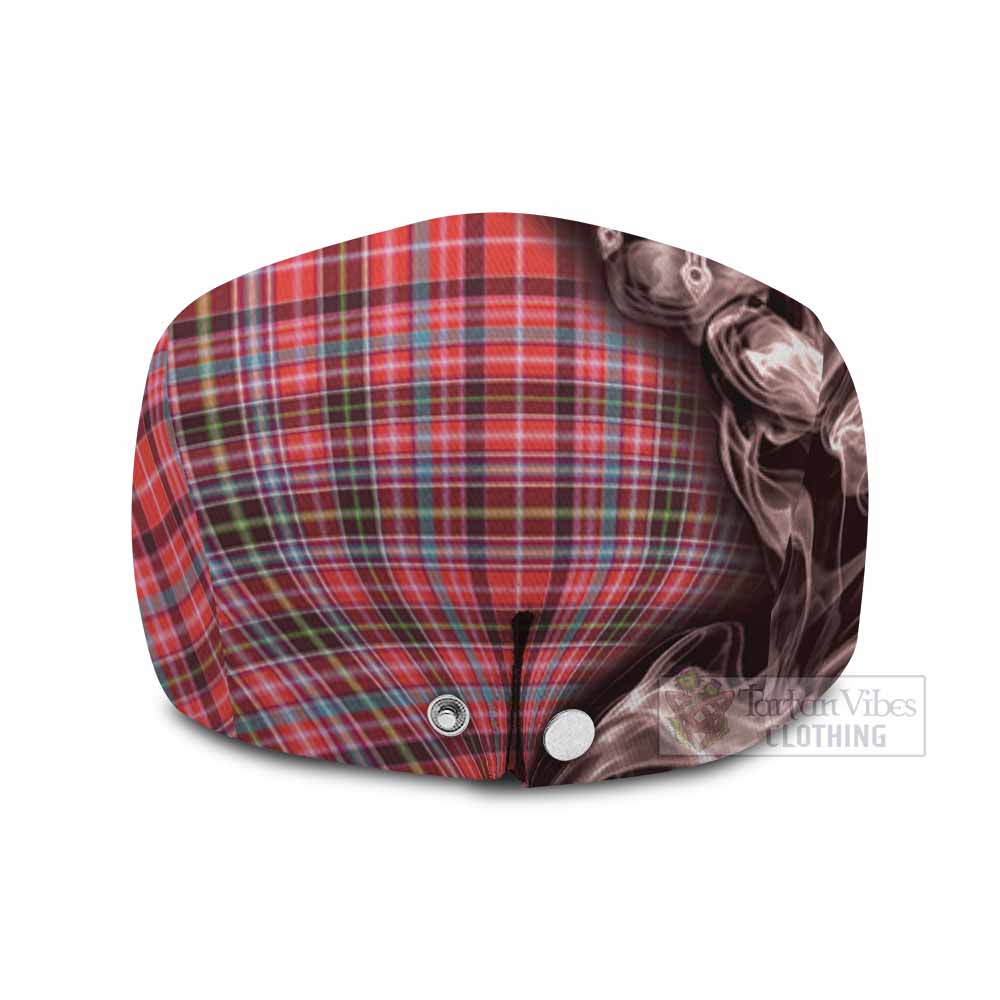 Straiton Tartan Flat Cap, Jeff Cap Roaring Lion Heritage