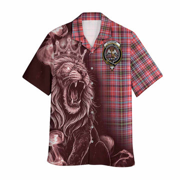 Straiton Tartan Hawaiian Shirt Roaring Lion Heritage