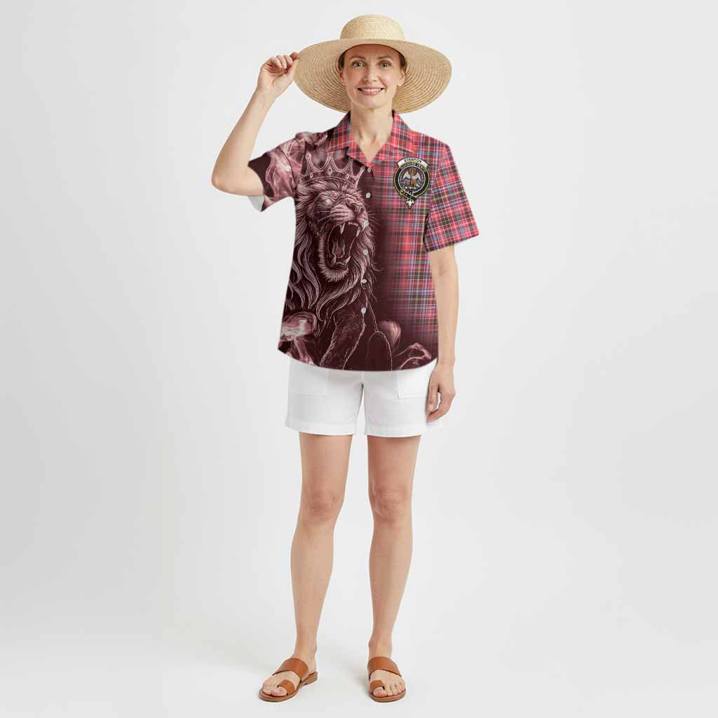 Straiton Tartan Hawaiian Shirt Roaring Lion Heritage