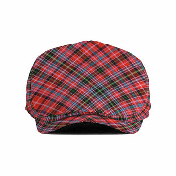 Straiton Tartan Flat Cap, Jeff Cap Cross Style