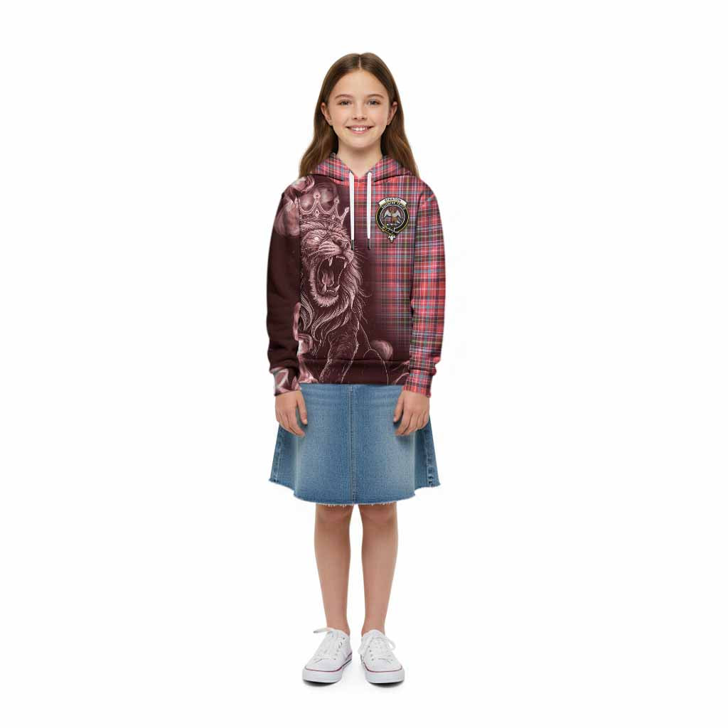 Straiton Tartan Kid Hoodie Roaring Lion Heritage
