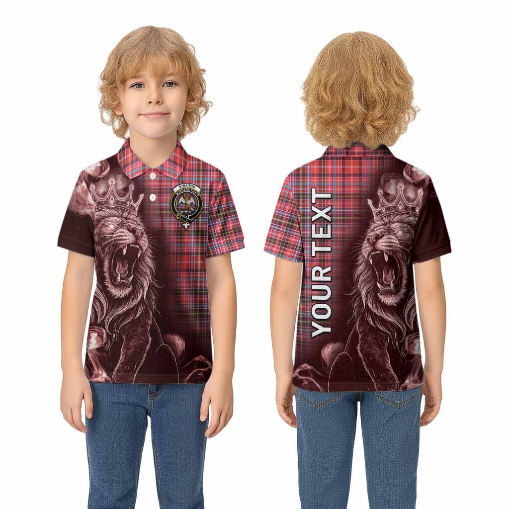 Straiton Tartan Kid Polo Shirt Roaring Lion Heritage